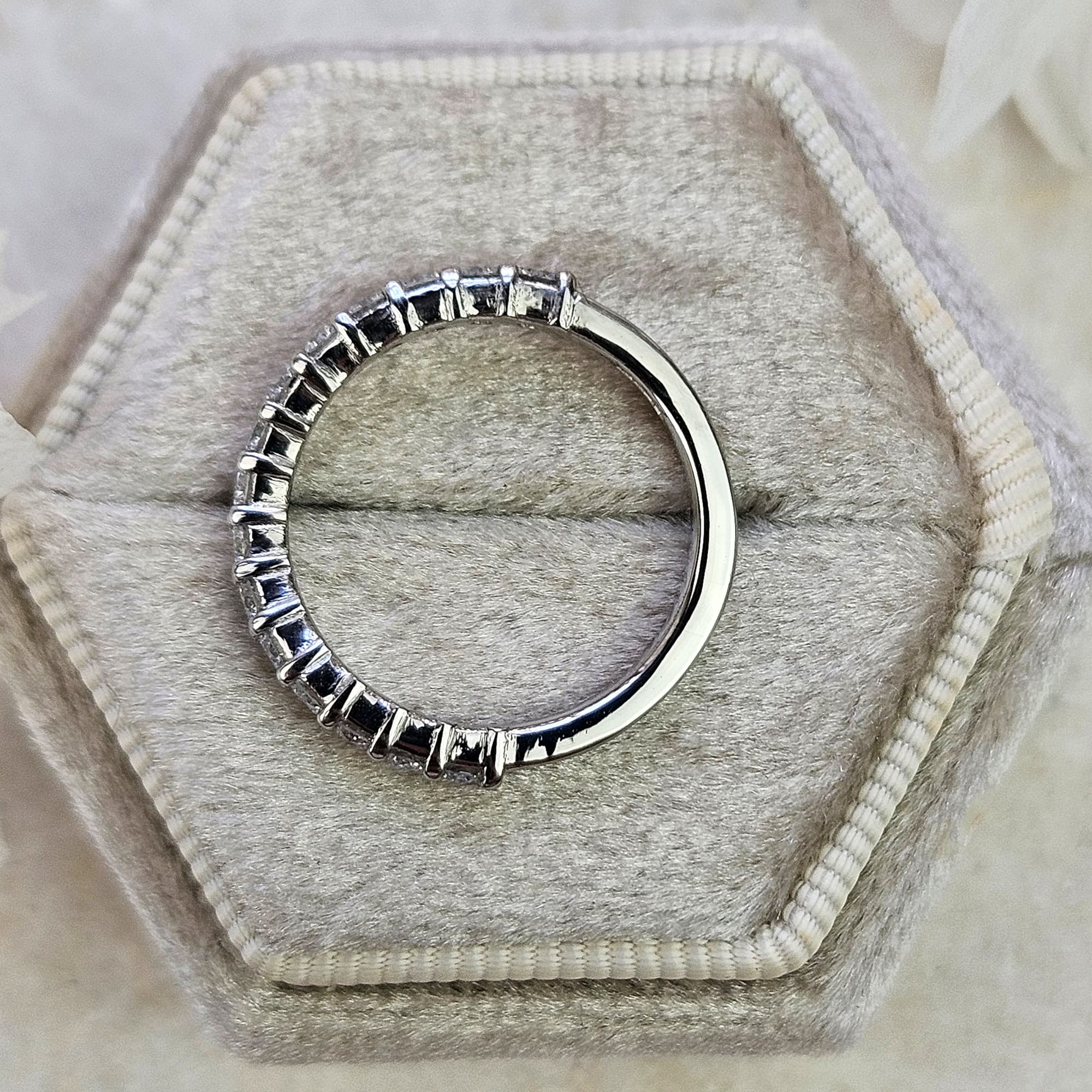 11 diamond wedding band